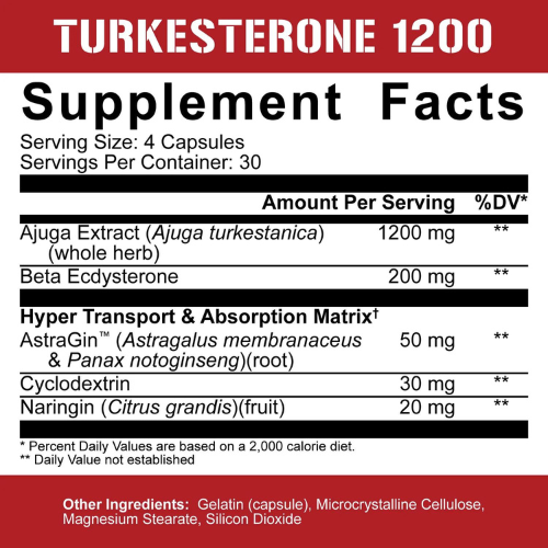 5% Nutrition Turkesterone 1200
