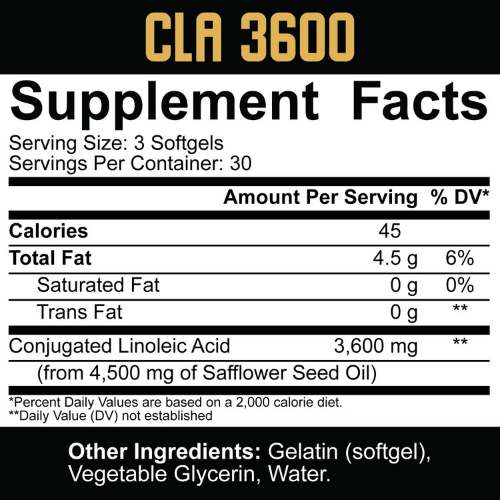 5% Nutrition Core CLA 3600