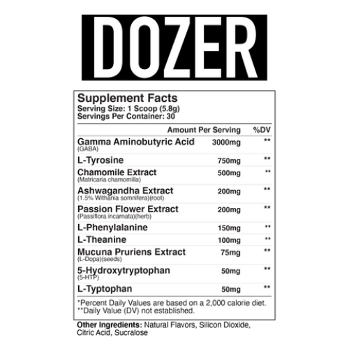 Axe & Sledge Dozer Sleep Aid