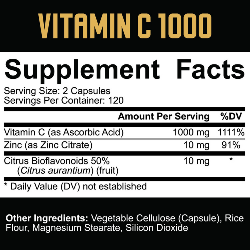5% Nutrition Core Vitamin C 1000