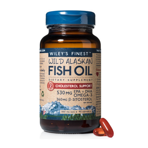 Wiley's Finest Fish Oil Cholesterol Support