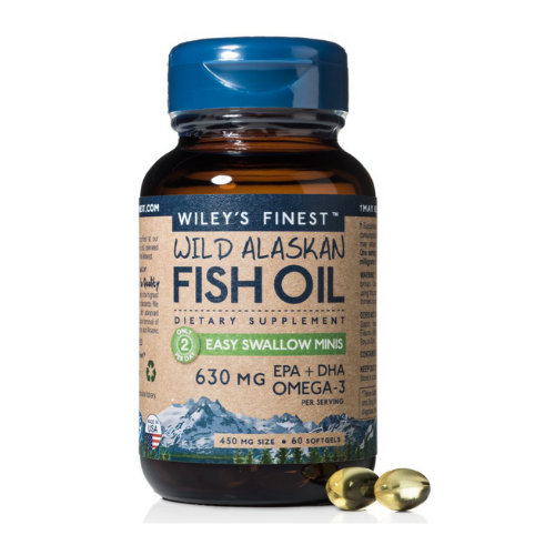 Wiley's Finest Fish Oil Easy Swallow Minis