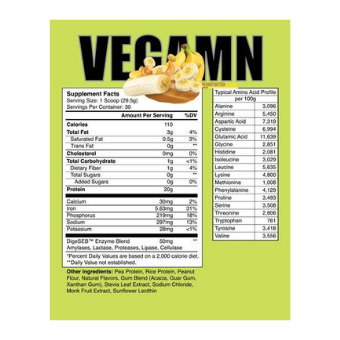 American Made Nutrition Vegamn Vegan Protein